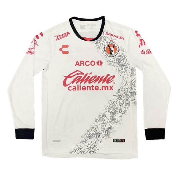 Camiseta Tijuana 2ª ML 2020-2021 Blanco